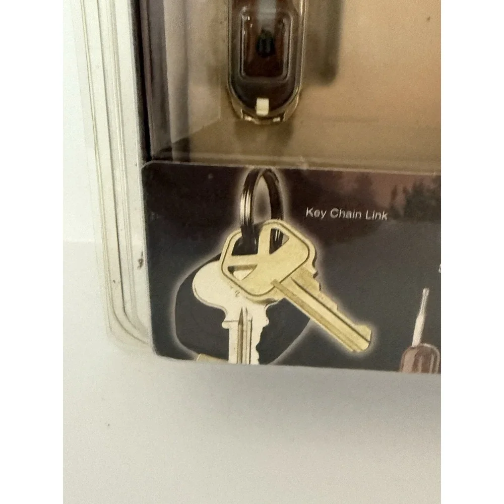 VINTAGE Gerber KeyStyle Burlwood Keychain Tool #48101 - NEW SEALED - Fiskars